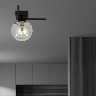 Emibig Imago 1G lampa sufitowa 1-punktowa czarna/grafitowa 1131/1G - Lampy sufitowe - miniaturka - grafika 5
