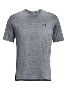 Under Armour Koszulka sportowa "Tech Vent" w kolorze szarym - Koszulki sportowe męskie - miniaturka - grafika 1