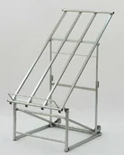 Szafy i regały magazynowe - Damnix Stojak na pojemniki do ekspozycji warzyw S3 z regulacją wym. 600x1200 mm - miniaturka - grafika 1