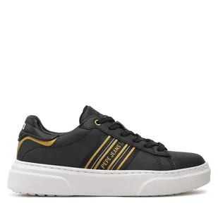 Sneakersy Pepe Jeans PLS00020 Czarny - Sneakersy damskie - miniaturka - grafika 1