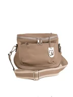 Torebki damskie - Lucca Baldi Skórzana torebka "Favara" w kolorze szarobrązowym - 24 x 19 x 7 cm - miniaturka - grafika 1