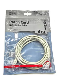 Emos Patch Cable UTP 5E, 3 m UTP CAT5E 3M - Przewody elektryczne - miniaturka - grafika 2