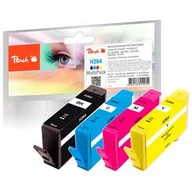 Tusze zamienniki - Peach Peach Tusz PI300-341 HP 364 Black Cyan Magenta Yellow - miniaturka - grafika 1