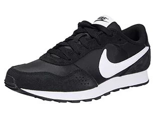 Nike Chłopcy Md Valiant Sneakersy, Czarny/Biały, 36.5 EU - Buty dla chłopców - miniaturka - grafika 1