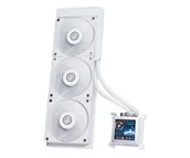 Chłodzenie wodne - Lian Li Hydroshift LCD 360 White 3x120mm - miniaturka - grafika 1