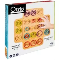 Spin Master Otrio Deluxe Wersja drewniana Marbles - Gry planszowe - miniaturka - grafika 1