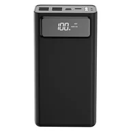 Powerbanki - XO Power bank PR125 50000mAh czarny - miniaturka - grafika 1