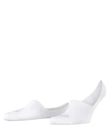 Koszulki męskie - FALKE Mężczyźni Stopki Step High Cut M IN Zrównoważona Bawełna niewidoczne jednokolorowe 1 Para, Biały (White 2000), 47-50 - miniaturka - grafika 1