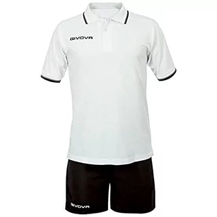 Zestawy męskiej odzieży sportowej - Givova, zestaw street, biały/czarny, 3XL - grafika 1