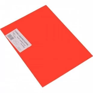 Papier samoprzylepny A4 10ark fluo A4 czerwony Fluo op.10 szt - Przybory szkolne - miniaturka - grafika 1