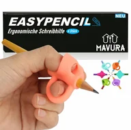 Przyborniki na biurko - EASYPENCIL Ergonomiczny przybornik na długopisy Uchwyty na długopisy dla dzieci prawo- i leworęcznych Przybornik na długopisy Przybornik na długopisy Przybornik na długopisy [zestaw 6] Kolory losowe - miniaturka - grafika 1