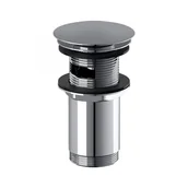 Korki do umywalek - CERSANIT S951-700 AUTOMATYCZNY UNIWERSALNY KOREK KLIK-KLAK CHROM - miniaturka - grafika 1