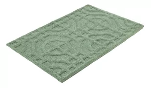 Kleine Wolke Mosaic Recyklingowany Dywan kąpielowy zielony 50 x 60 cm ECO CARE - Dywaniki łazienkowe - miniaturka - grafika 1