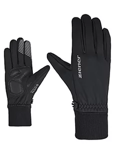 Ziener Unisex DIDEALIST rękawiczki rowerowe, zimowe | Gore-Tex Infinium, wyściełane, długie palce, dotykowe, czarne, rozmiar 8 - Rękawiczki - miniaturka - grafika 1
