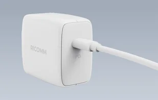 Ładowarka sieciowa 45W GaN Ricomm RC451 EU, 1xUSB-C + kabel USB-C 2.1m - Ładowarki do telefonów - miniaturka - grafika 9