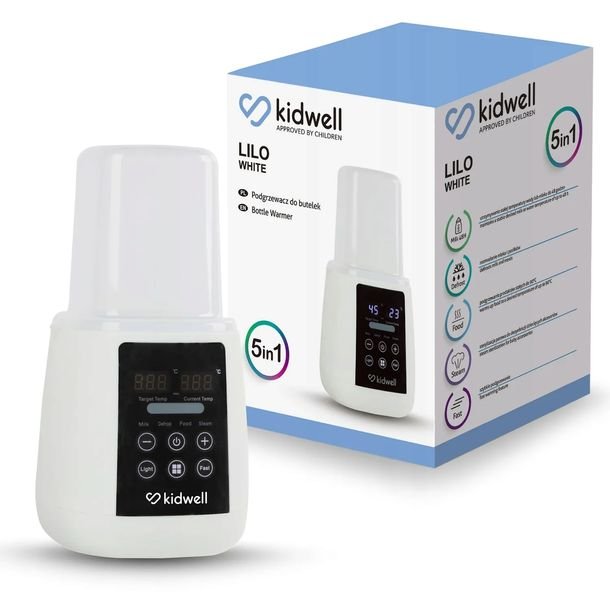 Podgrzewacz Do Butelek Kidwell Lilo 5w1 Sterylizator Rozmrażanie