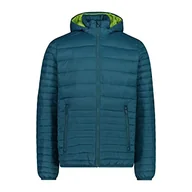 Kurtki męskie - CMP - Męska kurtka Snaps Hood, Man, Deep Lake, 56 - miniaturka - grafika 1