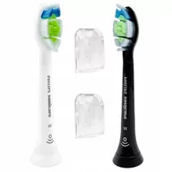 Końcówki do szczoteczek elektrycznych - Końcówki Philips Diamond Clean White x1 Diamond Clean Black x1 - miniaturka - grafika 1