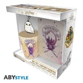Kubki - Zestaw prezentowy Harry Potter: kubek (250 ml), brelok, notatnik "Hogwarts" - ABS - miniaturka - grafika 1