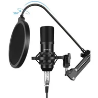 Mikrofony komputerowe - Mikrofon PULUZ PU612B Studio Broadcast - miniaturka - grafika 1