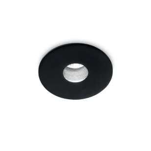 Ideal Lux Lampa wpuszczana ROOM-33-1 czarna 251950 251950/IL - Oprawy, klosze i abażury - miniaturka - grafika 1