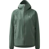 Kurtki damskie - Damska kurtka Haglöfs Rosson Softshell Chlorophyll Green S - miniaturka - grafika 1