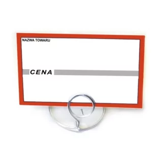 Cenówki Laminowane 65X95 - Napis Cena 50 Szt. - Cenówki - miniaturka - grafika 1