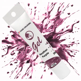 Barwnik spożywczy w żelu do tortu ciast masy tubka fioletowy wrzosowy 30g - Dodatki do ciast w proszku - miniaturka - grafika 1