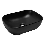 Umywalki - Basaro Umywalka ceramiczna nablatowa Hestia 45.5 x 32 - miniaturka - grafika 1