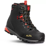 Buty trekkingowe damskie - Damskie buty turystyczne Alfa Holt Aps GTX W Rozmiar butów (UE): 40 / Kolor: czarny/czerwony - miniaturka - grafika 1