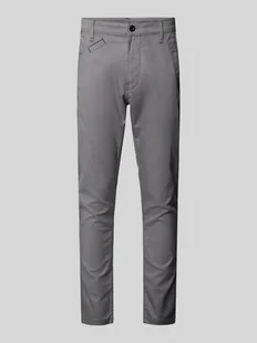 Chinosy o kroju slim fit z kieszeniami z tyłu model ‘Bronson’ - Spodnie męskie - miniaturka - grafika 1
