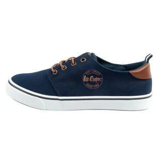 Buty Lee Cooper LCW-25-02-3241M trampki męskie granatowe niebieskie - Trampki męskie - miniaturka - grafika 1