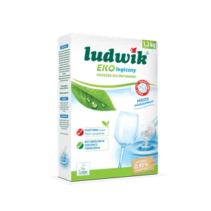 Ludwik Ekologiczny proszek do zmywarki 1,2 kg - Środki do zmywarek - miniaturka - grafika 1