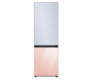 Lodówka Samsung RB38C7B6AAP Pełny No Frost 203cm Szuflada z kontrolą wilgotności Satynowy Błękit/Soczysta Brzoskwinia - Lodówki - miniaturka - grafika 1