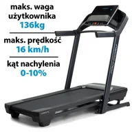 Bieżnie - Bieżnia elektryczna PROFORM Carbon TL PFTL59725-INT 1912W 16km/h - miniaturka - grafika 1