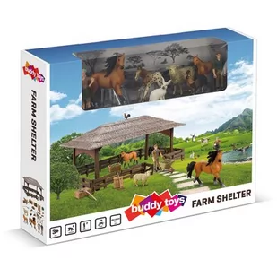 Buddy Toys BGA 1021 Farma zagroda z dachem # z wartością produktów powyżej 89zł! - Figurki dla dzieci - miniaturka - grafika 1