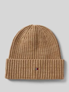 Czapka beanie z wyhaftowanym logo - Czapki męskie - miniaturka - grafika 1