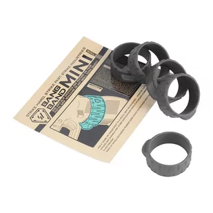 Strike Industries - Opaski elastyczne Bang Band Mini - 5 szt. - SI-BANGBAND-34MM-BK - Osprzęt do wiatrówek - miniaturka - grafika 2