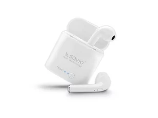 SAVIO TWS-01 - Słuchawki - miniaturka - grafika 1