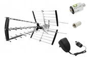 Anteny TV - Esperanza EAT105 Zewnętrzna Antena DVB-T LTE XL (KM0197) - miniaturka - grafika 1