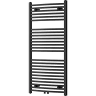 Grzejniki łazienkowe - Mexen Ares grzejnik łazienkowy 1200 x 600 mm, 620 W, czarny - W102-1200-600-00-70 - miniaturka - grafika 1