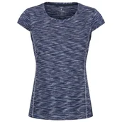 Koszulki sportowe damskie - Koszulka damska Regatta Hyperdimension II Rozmiar: L / Kolor: ciemnoniebieski - miniaturka - grafika 1