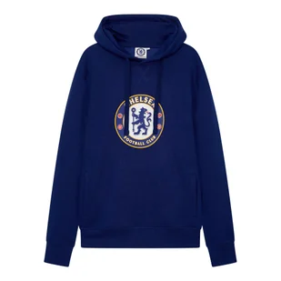 Chelsea bluza z kapturem dla dorośli - Piłka nożna - miniaturka - grafika 1