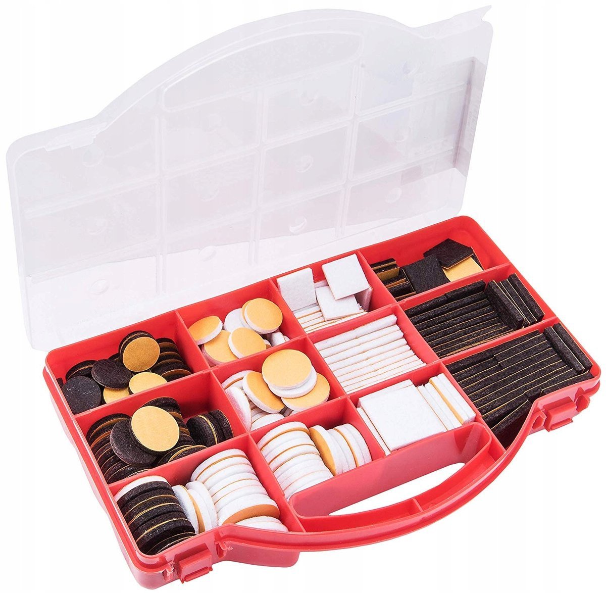 Duży Zestaw Podkładek Filcowych - 275 Szt - Kolory - Meble - Stół - Krzesła