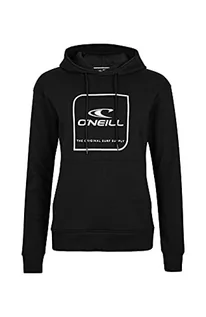 Bluzy damskie - Hoody O'Neill O'Neill Damska bluza z kapturem Cube z kapturem bluza rekreacyjna i sportowa koszulka czarny czarny (Black Out) M-XL 1P6442 - grafika 1