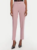 Spodnie damskie - Rinascimento Chinosy CFC0126225003 Różowy Slim Fit - miniaturka - grafika 1