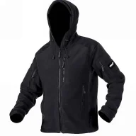 Odzież taktyczna i umundurowanie - Texar - Bluza polarowa HUSKY - Czarna 3XL - miniaturka - grafika 1