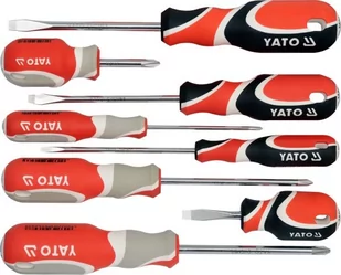 YATO Zestaw wkrętaków PŁ 4-6,5mm PH0-PH2 8szt. SVCM55 YT-2670 - Śrubokręty - miniaturka - grafika 3