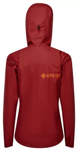 RONHILL Wodoodporna kurtka biegowa damska TECH GORE-TEX MERCURIAL JACKET jam/flame - Kurtki i kamizelki sportowe damskie - miniaturka - grafika 2