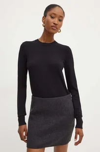 Silvian Heach sweter SCAPIN damski kolor czarny lekki GPA24066MA - Swetry damskie - miniaturka - grafika 1